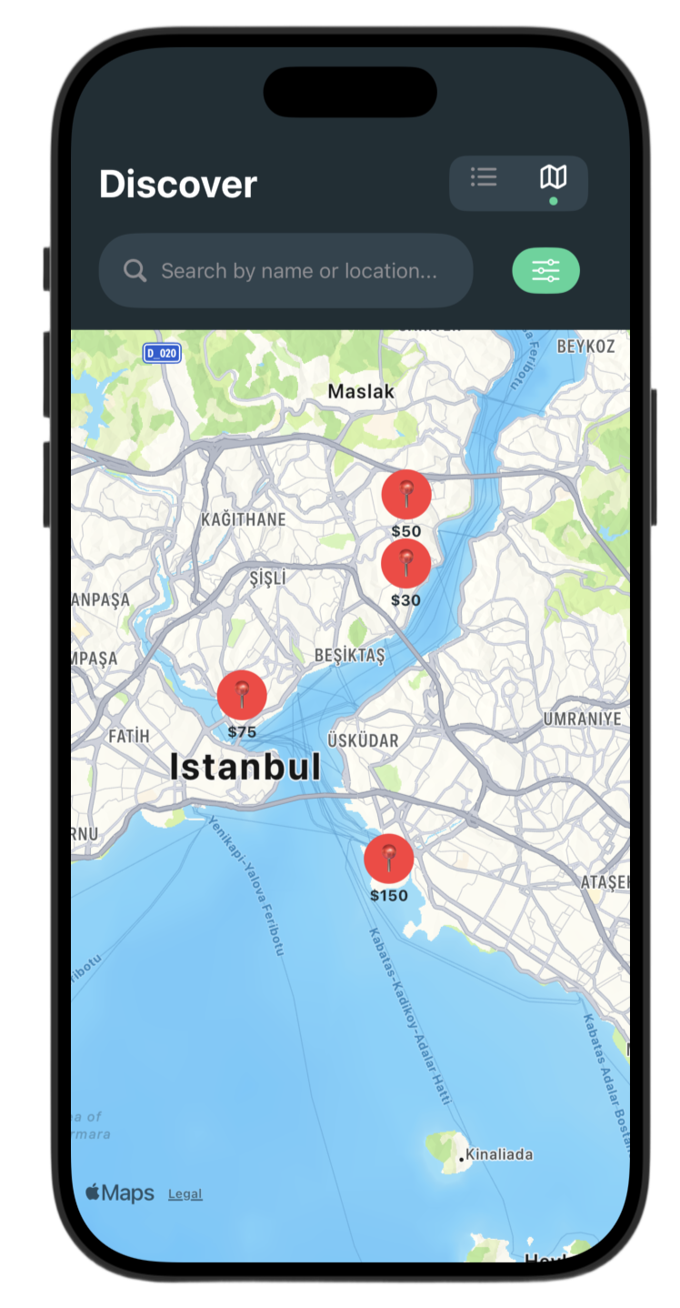 Etkinlikleri Keşfet - Ekran 2